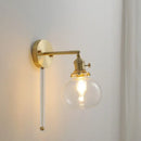 GobekUsa Glass Ball Wall Lamp Sconce Modern Nordic Sconce Lighting for Bedroom Mirror