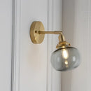GobekUsa Glass Ball Wall Lamp Sconce Modern Nordic Sconce Lighting for Bedroom Mirror