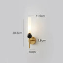 GobekUsa Copper Wall Lamp: Modern Nordic Marble Pendant Light for Living Room & Bedroom