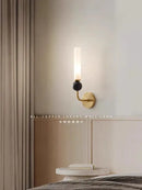 GobekUsa Copper Wall Lamp: Modern Nordic Marble Pendant Light for Living Room & Bedroom