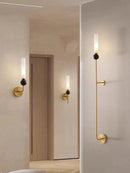 GobekUsa Copper Wall Lamp: Modern Nordic Marble Pendant Light for Living Room & Bedroom
