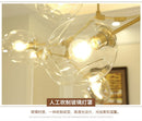 GobekUsa Modern Nordic Glass Chandeliers LED Ceiling Lamps