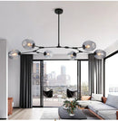 GobekUsa Modern Nordic Glass Chandeliers - LED Pendant Lamps