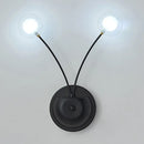 GobekUsa Modern Nordic Glass LED Wall Mounted Light for Shaded Living Rooms