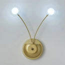GobekUsa Modern Nordic Glass LED Wall Mounted Light for Shaded Living Rooms