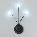 GobekUsa Modern Nordic Glass LED Wall Mounted Light for Shaded Living Rooms
