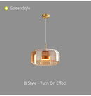 GobekUsa Modern Nordic Glass Pendant Lamp