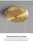 GobekUsa Modern Nordic Glass Pendant Lamp