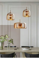GobekUsa Modern Nordic Glass Pendant Lamp