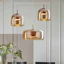 GobekUsa Modern Nordic Glass Pendant Lamp