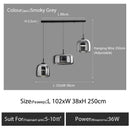 GobekUsa Modern Nordic Glass Pendant Lamp