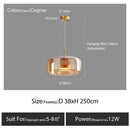 GobekUsa Modern Nordic Glass Pendant Lamp