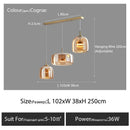 GobekUsa Modern Nordic Glass Pendant Lamp