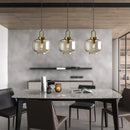 GobekUsa Modern Nordic Glass Pendant Light for Kitchen & Restaurant