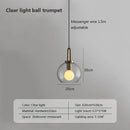 GobekUsa Modern Nordic Glass Pendant Light for Kitchen & Restaurant