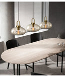 GobekUsa Modern Nordic Glass Pendant Light for Kitchen & Restaurant