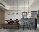 GobekUsa Modern Nordic Glass Pendant Light for Kitchen & Restaurant