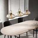 GobekUsa Modern Nordic Glass Pendant Light for Kitchen & Restaurant
