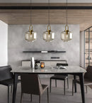 GobekUsa Modern Nordic Glass Pendant Light for Kitchen & Restaurant