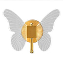 GobekUsa Modern Nordic All Copper Led  Butterfly Wall Lamp