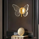 GobekUsa Modern Nordic All Copper Led  Butterfly Wall Lamp