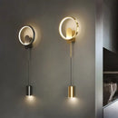 GobekUsa Gold LED Wall Light 24W Modern Nordic Wall Lamp for Home Decor