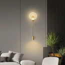 GobekUsa Gold LED Wall Light 24W Modern Nordic Wall Lamp for Home Decor