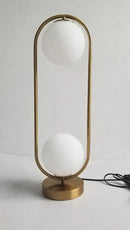 GobekUsa Golden Body Glass LED Desk Lamp - Modern Nordic Art Deco Design