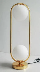 GobekUsa Golden Body Glass LED Desk Lamp - Modern Nordic Art Deco Design