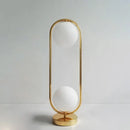 GobekUsa Golden Body Glass LED Desk Lamp - Modern Nordic Art Deco Design