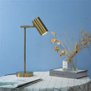 GobekUsa Golden Table Lamp for Study and Reading, Modern Nordic Bedroom Decor Lighting