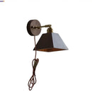 GobekUsa LED Wall Sconce Walnut Wood Rotate Stair Light Fixture Modern Nordic Design