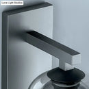 GobekUsa Nordic Grey Finish Glass Dome Wall Lamp: Elegant Smokey Blown Glass Sconce Lighting for Corridor