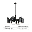 GobekUsa Modern Nordic LED Ceiling Chandelier for Home