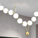 GobekUsa Nordic LED Pendant Lamp Acrylic Chandelier for Home Decor Lighting