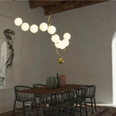 GobekUsa Nordic LED Pendant Lamp Acrylic Chandelier for Home Decor Lighting