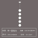 GobekUsa Nordic LED Pendant Lamp Acrylic Chandelier for Home Decor Lighting