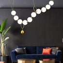 GobekUsa Nordic LED Pendant Lamp Acrylic Chandelier for Home Decor Lighting