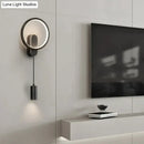 GobekUsa Modern Nordic LED Wall Lamp For Bedroom Black/Gold