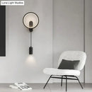 GobekUsa Modern Nordic LED Wall Lamp For Bedroom Black/Gold