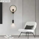 GobekUsa Modern Nordic LED Wall Lamp For Bedroom Black/Gold