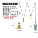 GobekUsa Glass Chandelier: Nordic Minimalist Adjustable LED Decorative Suspension Lamps