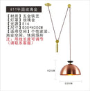 GobekUsa Glass Chandelier: Nordic Minimalist Adjustable LED Decorative Suspension Lamps