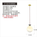 GobekUsa Glass Chandelier: Nordic Minimalist Adjustable LED Decorative Suspension Lamps