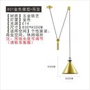 GobekUsa Glass Chandelier: Nordic Minimalist Adjustable LED Decorative Suspension Lamps