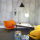 GobekUsa Glass Chandelier: Nordic Minimalist Adjustable LED Decorative Suspension Lamps