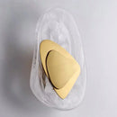 GobekUsa Modern Nordic Sconce: Luxury Glass Wall Mount Light Fixture for Bedroom