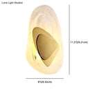GobekUsa Modern Nordic Sconce: Luxury Glass Wall Mount Light Fixture for Bedroom