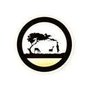 GobekUsa Modern Nordic LED Wall Light Sconce - Round/Elephant/Giraffe Design, Ultrathin and Wall Mounted - Acrylic Shade - Warm/White Light