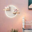 GobekUsa LED Wall Lamp: Modern Nordic Design for Children's Room, Bedroom, Living Room